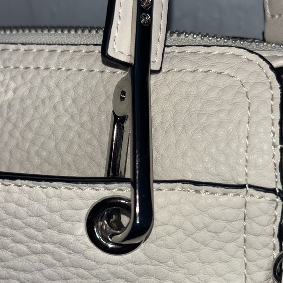 Calvin Klein White Satchel with Structured Design - Picture 8 of 12